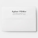 Search for black and white envelopes Chic