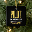 Search for pilot christmas tree decorations Aircraft