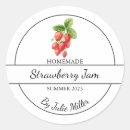 Search for strawberry labels Homemade