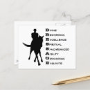 Search for horse silhouette postcards Equine