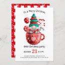 Search for gnome christmas invitations Watercolor