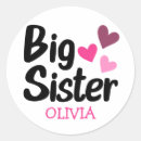 Search for big sister to be stickers For kids