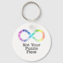 Search for puzzle piece key rings Neurodiversity