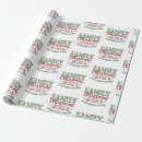 Search for funny holiday wrapping paper Xmas