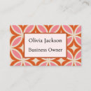 Search for 1950s business cards Pink