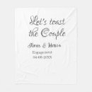 Search for engagement blankets Engagement party name date