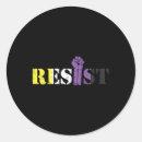Search for raised fist stickers Resistance