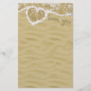 Search for valentines day stationery paper I love you