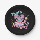 Search for abby cadabby plates Pink monster sesame street