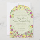 Search for swirly wedding invitations Green