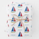 Search for sailboat wrapping paper Sailing