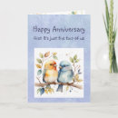 Search for parents anniversary cards Birds