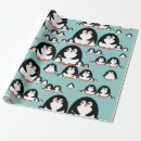 Search for penguins wrapping paper Kids