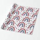 Search for stars and stripes wrapping paper America