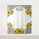Search for sunflower backdrops Bridal shower