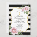 Search for gold first communion invitations Cross