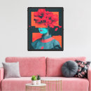 Search for abstract portrait canvas prints Surreal
