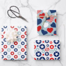 Search for stars and stripes wrapping paper Usa