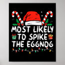 Search for eggnog posters Xmas