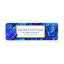 Search for royal blue and gold return address labels Couple