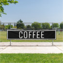 Search for large coffee posters Black