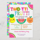 Search for two tti frutti invitations For kids