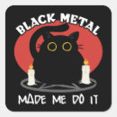 Search for black metal stickers For her
