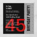 Search for silver 45th birthday invitations Party