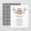 Search for gingham baby shower invitations Boho