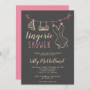 Search for pink and gold lingerie party invitations Corset