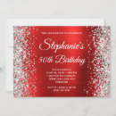 Search for glam 7x5 invitations Glitter