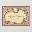 Search for parisian bridal shower invitations Pink