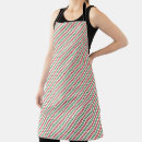 Search for red and white stripes aprons Merry christmas
