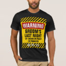 Search for bachelor tshirts Black
