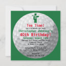 Search for golf 50th birthday invitations Party