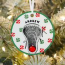 Search for lacrosse christmas tree decorations Team