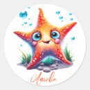 Search for starfish stickers Cartoon