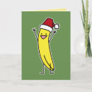 Search for banana christmas cards Santa