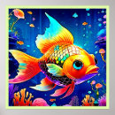 Search for marine creatures posters Sea life