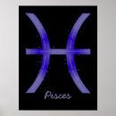 Search for pisces sign posters Blue