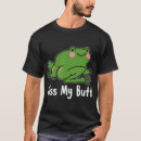 Search for kissing frogs tshirts Green