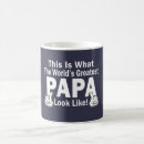 Search for greatest papa mugs Grandpa