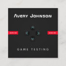Search for gamer business cards Information technology