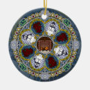 Search for stained glass art christmas tree decorations Mandala