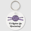 Search for yarn ball key rings Crochet