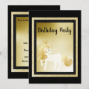 Search for the black unicorn invitations Glitter
