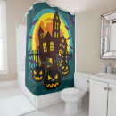 Search for scary halloween shower curtains Pumpkins