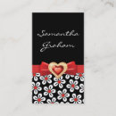 Search for red floral pattern business cards Flowers