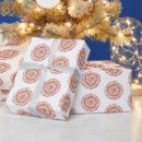 Search for peppermint christmas wrapping paper Pink