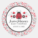 Search for red bird labels Cute